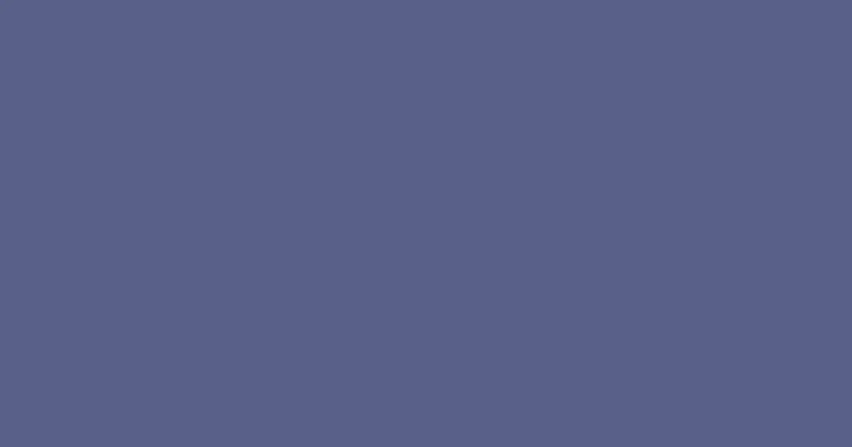 #59608a amethyst color image