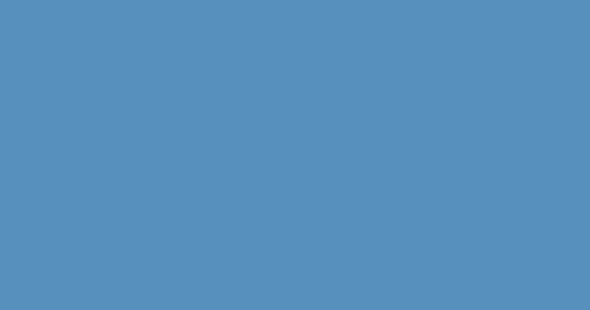 #598fbb steel blue color image