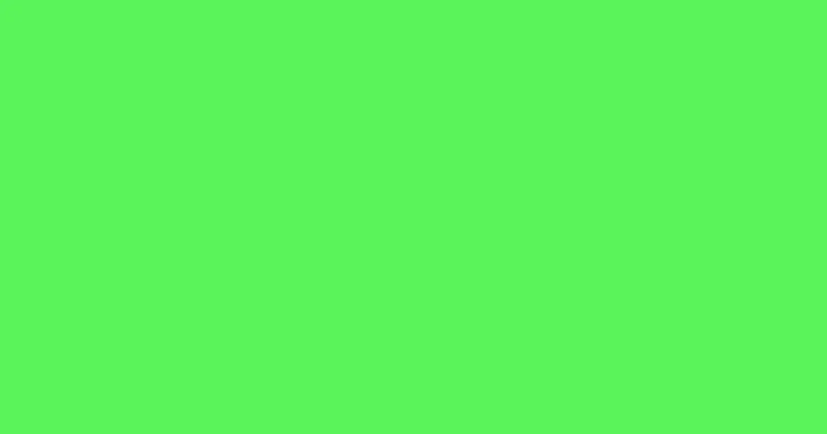 #59f458 screamin' green color image
