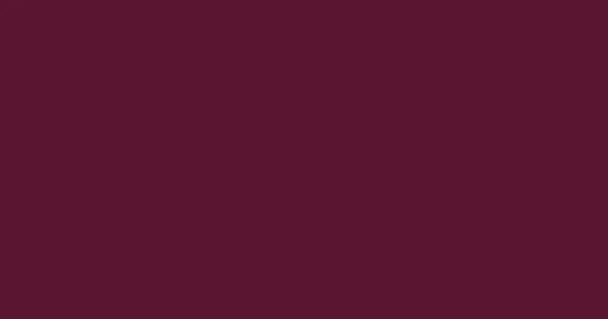 #5a1531 wine berry color image