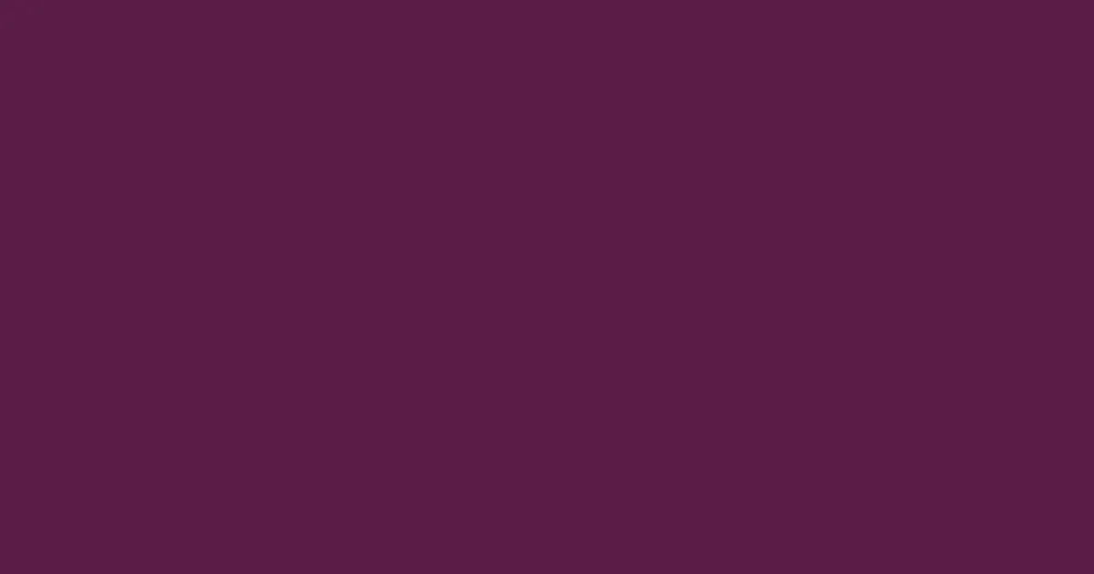 #5a1e46 wine berry color image