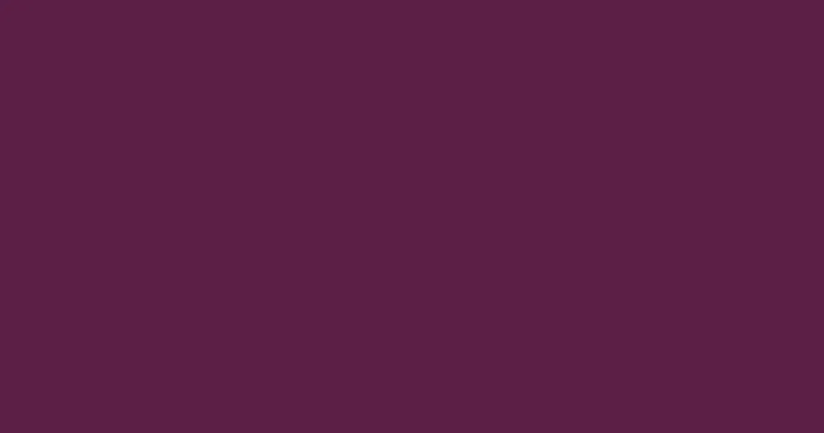 #5a1f45 wine berry color image