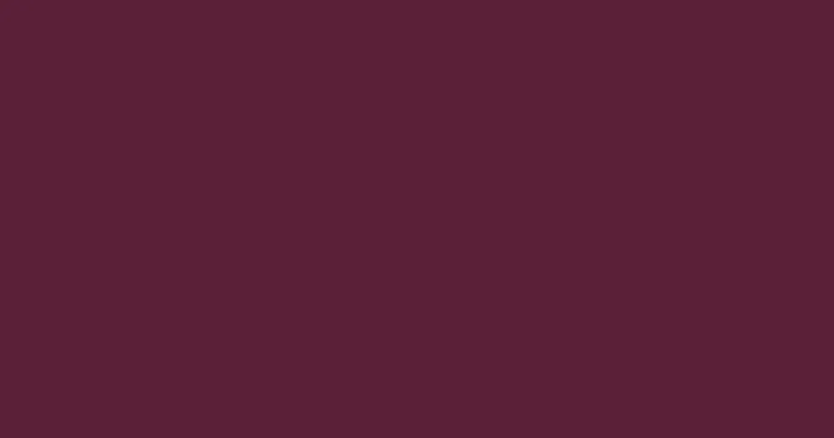 #5a2037 wine berry color image