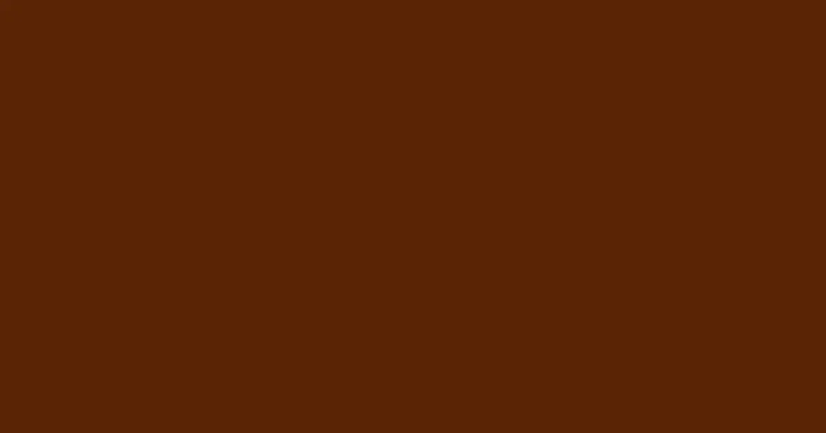 #5a2504 brown bramble color image