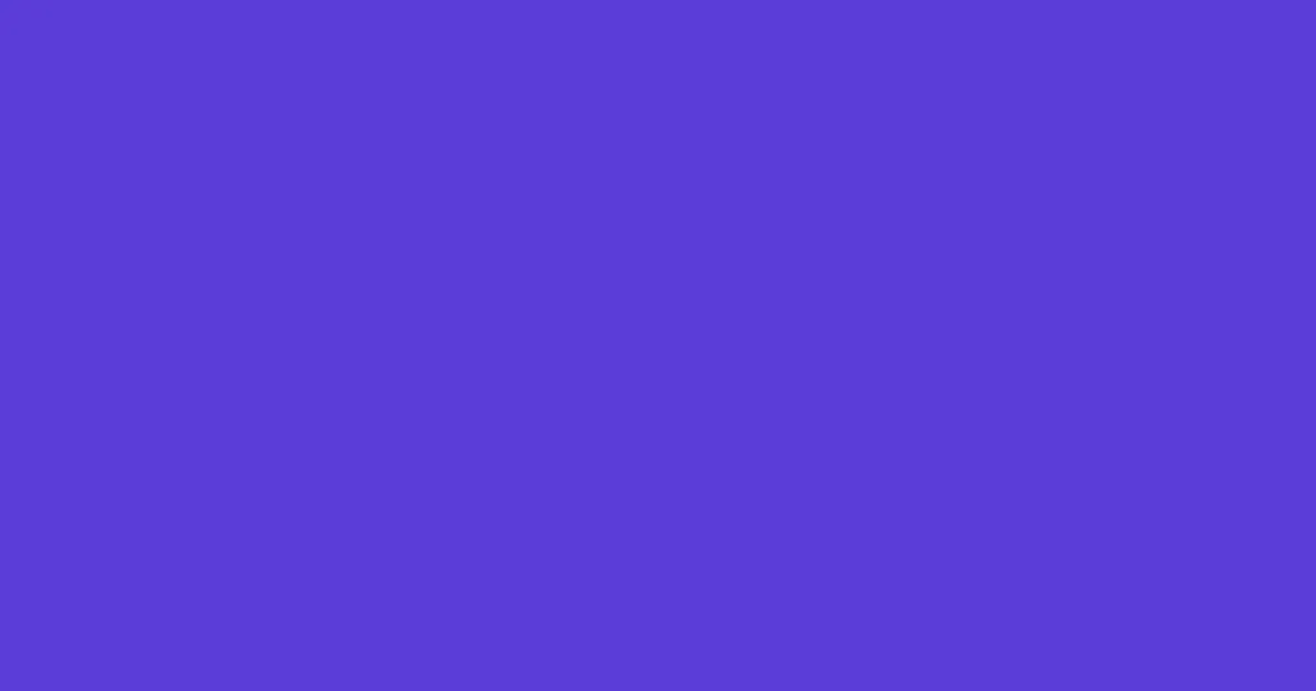 #5a3cd8 purple heart color image