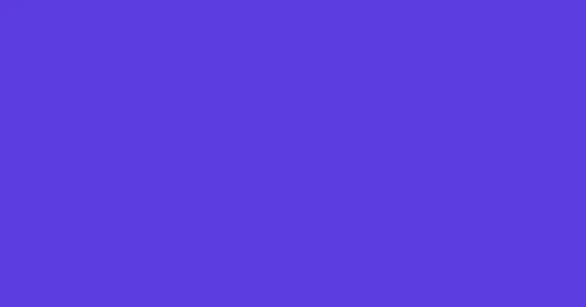 #5a3cdc purple heart color image