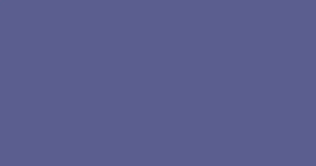 #5a5e8f amethyst color image