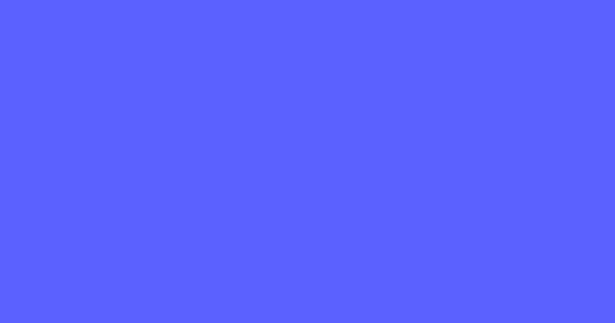 #5a60ff blueberry color image