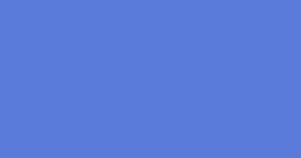 #5a7bdb havelock blue color image