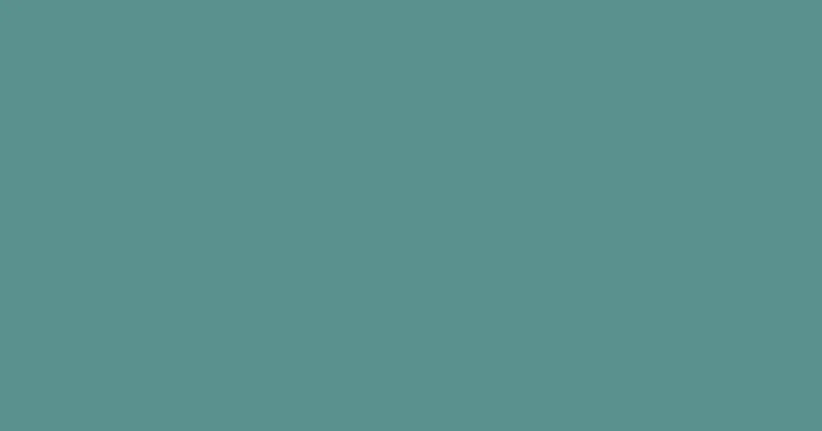 #5a918e steel teal color image