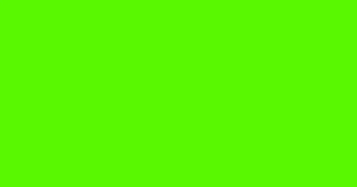 #5af801 bright green color image