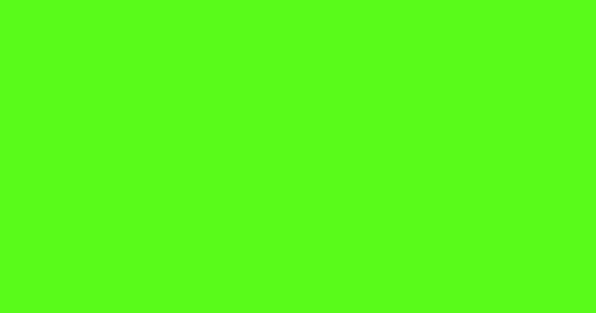 #5afb1b bright green color image