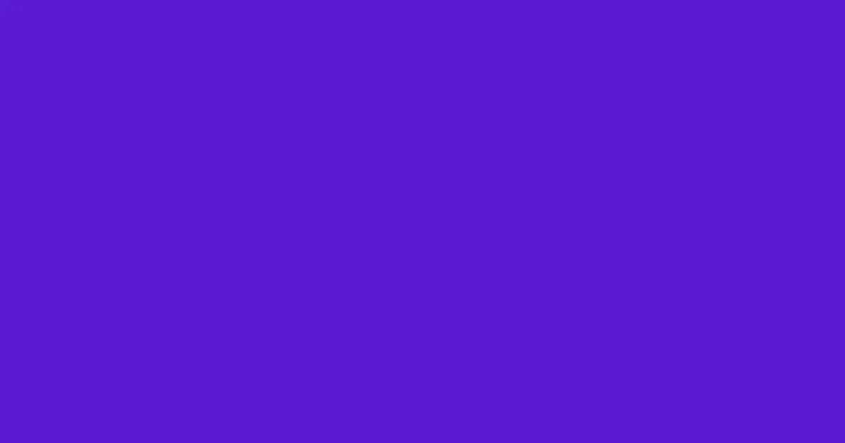 #5b1dd1 purple heart color image