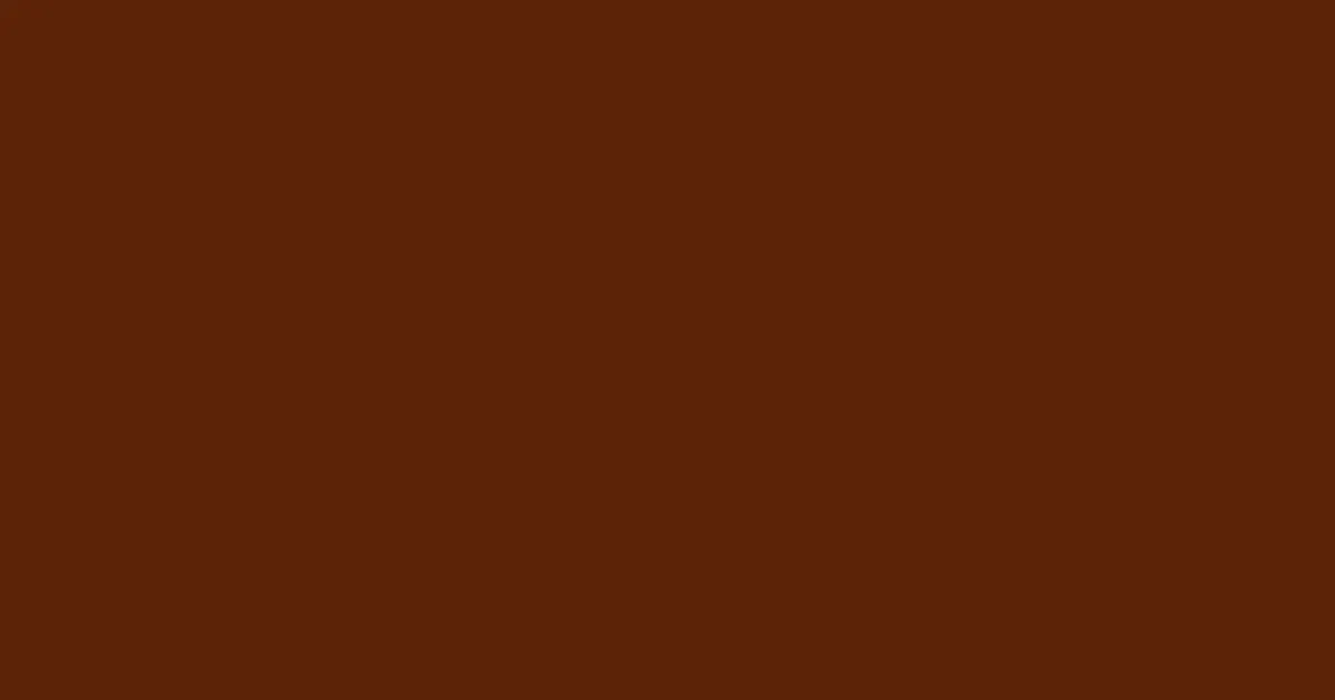 #5b2305 brown bramble color image