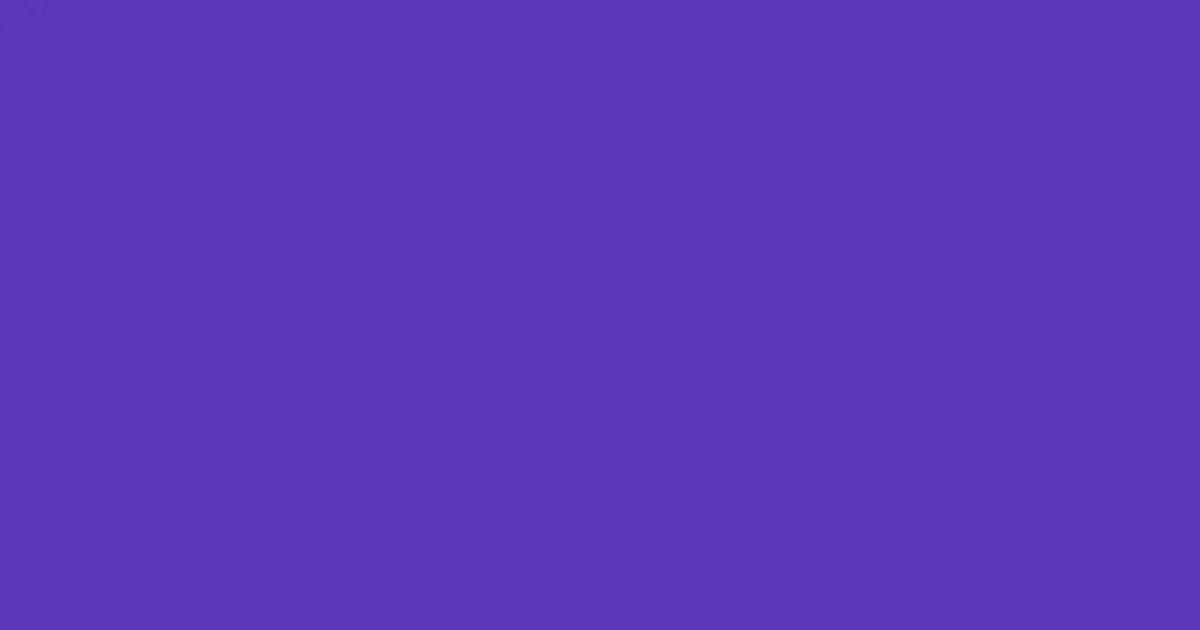 #5b36b7 purple heart color image