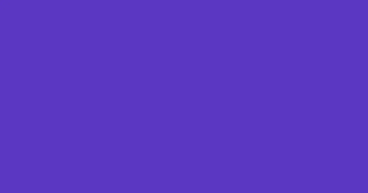 #5b36c2 purple heart color image