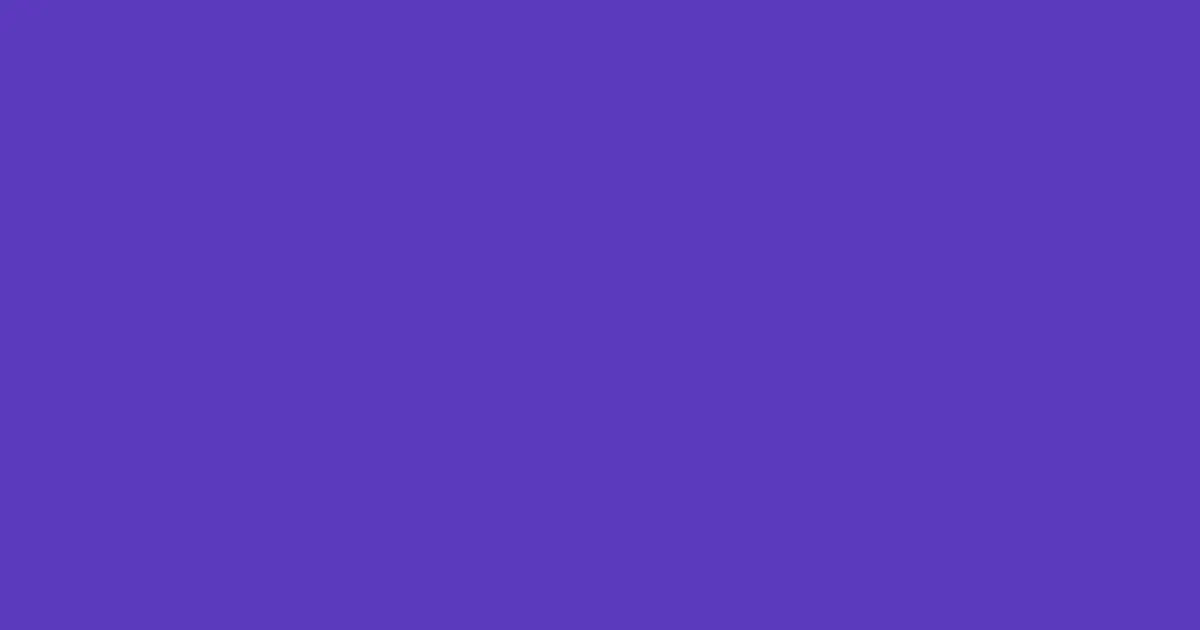 #5b3abf purple heart color image