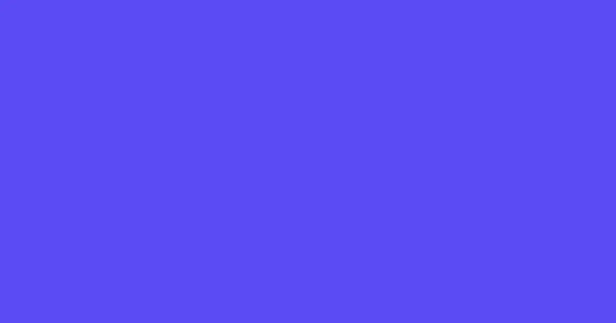 #5b4af5 blueberry color image