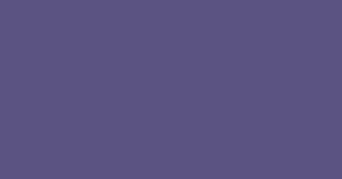 #5b5382 amethyst color image