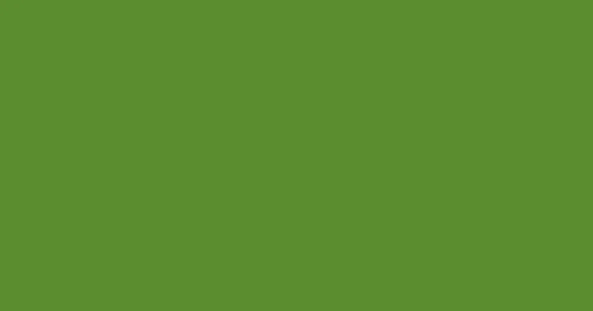 #5b8d2f olive drab color image