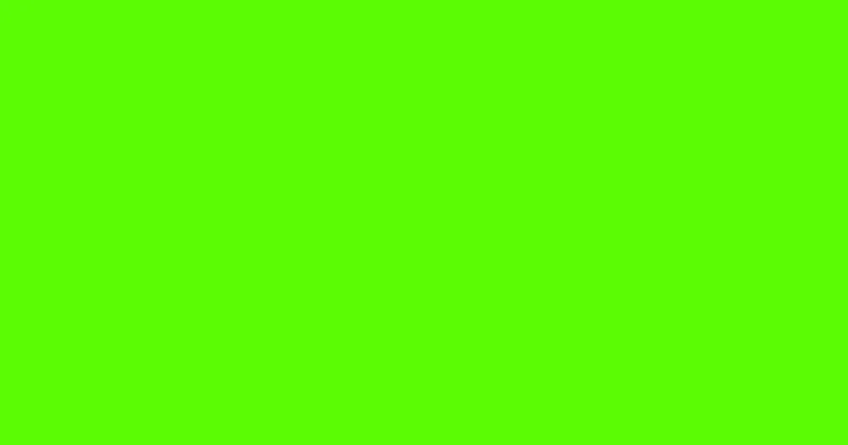 #5bfc05 bright green color image