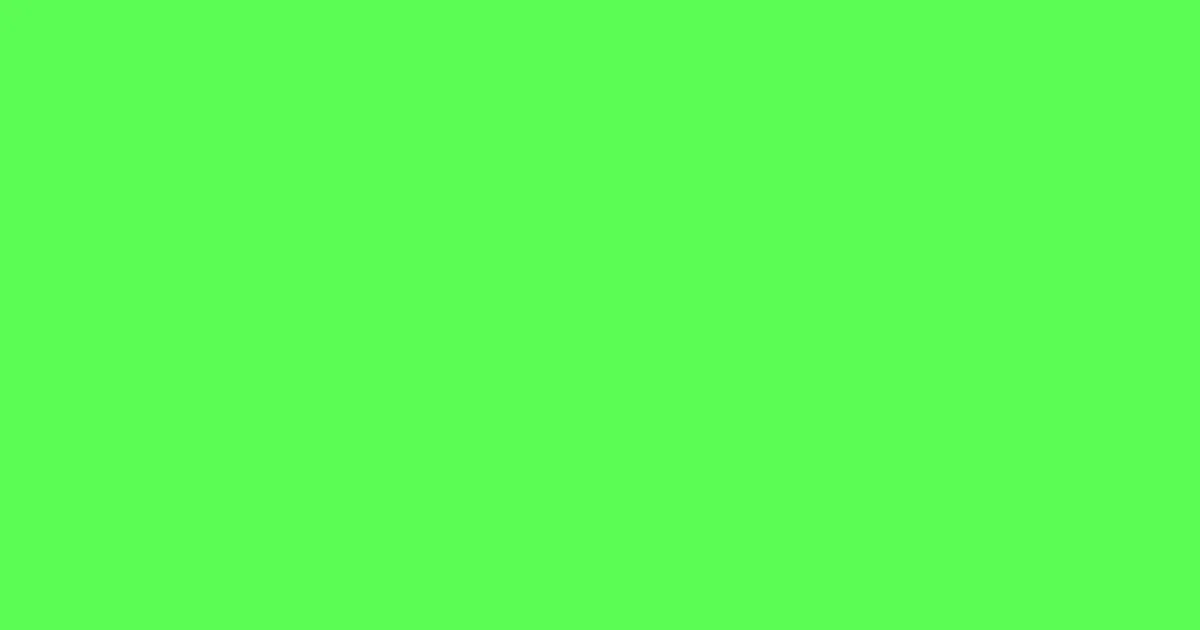 #5bfc54 screamin' green color image
