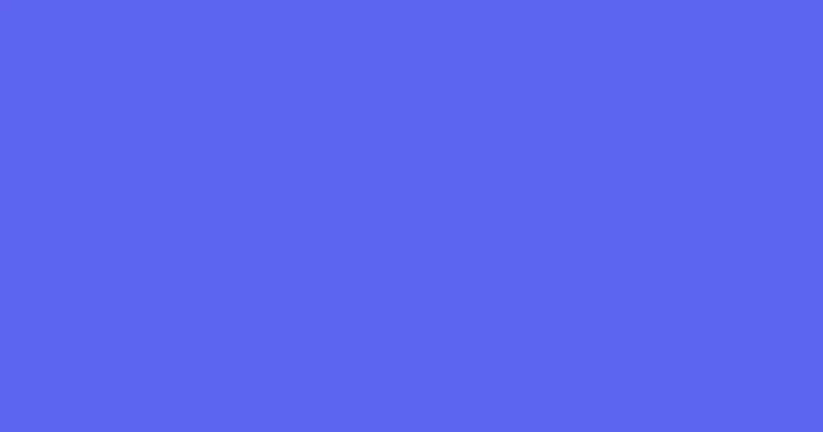#5c63ed royal blue color image