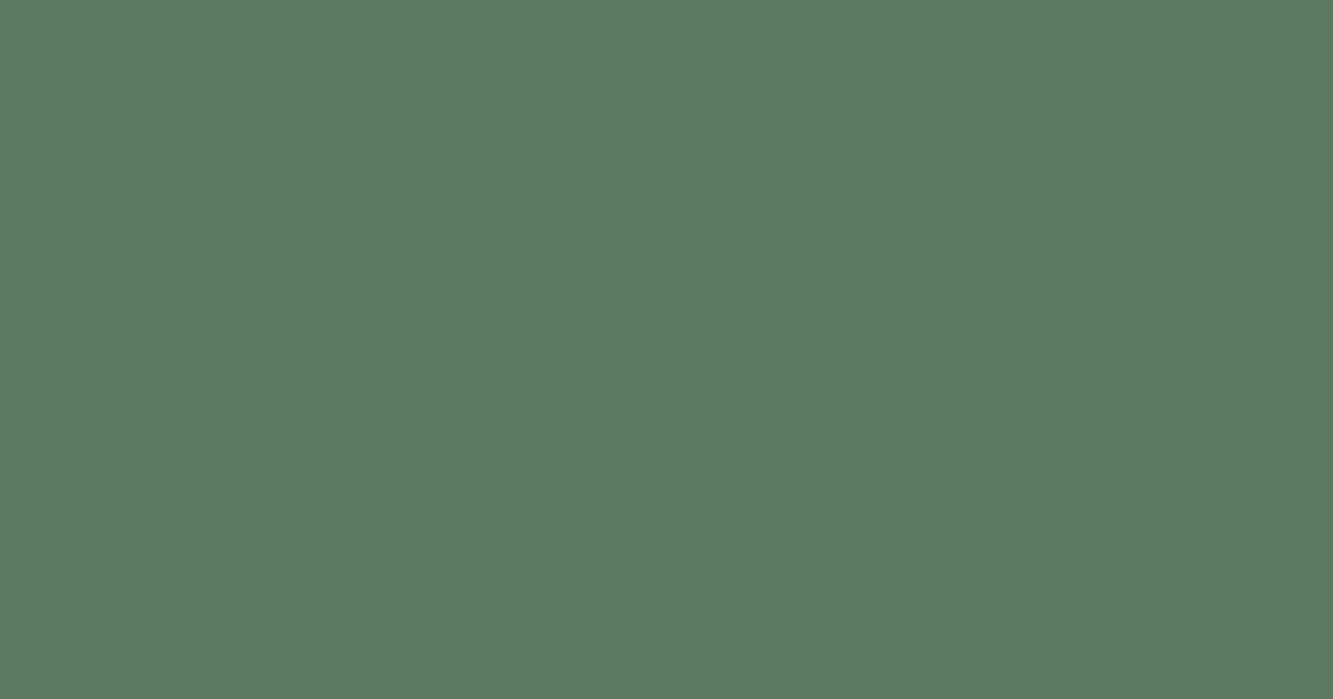#5c7962 glade green color image