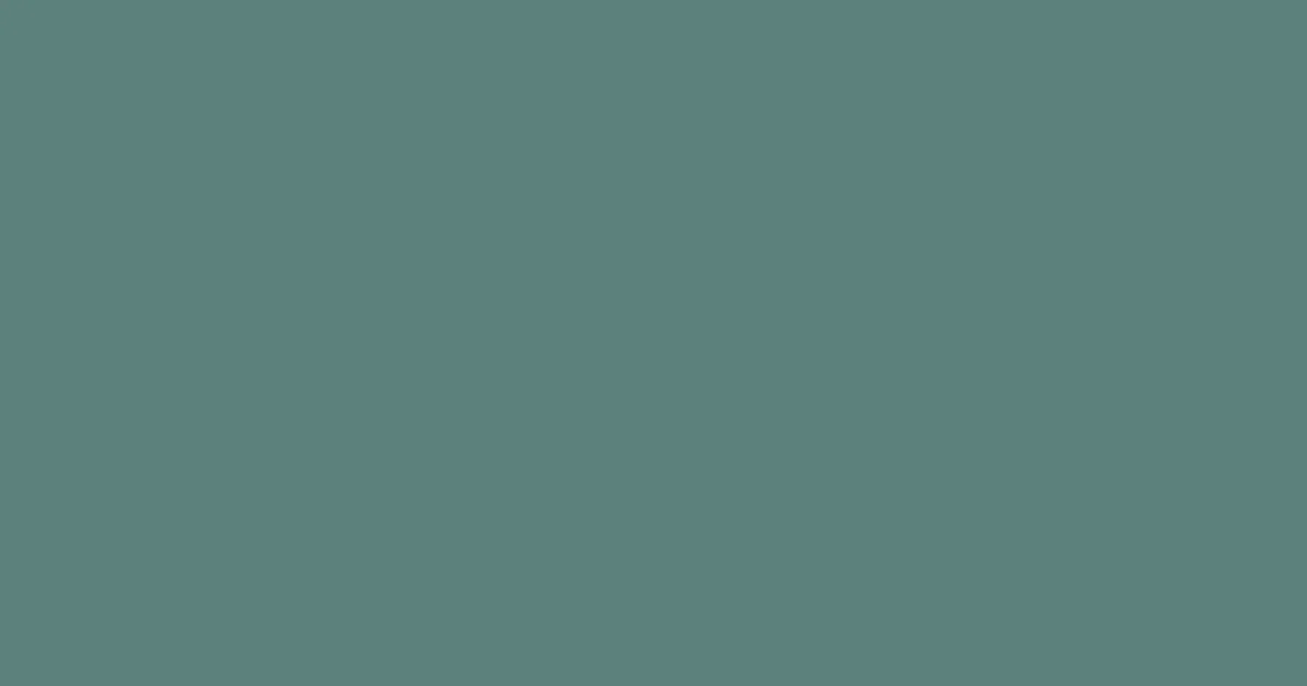 #5c817b wintergreen dream color image