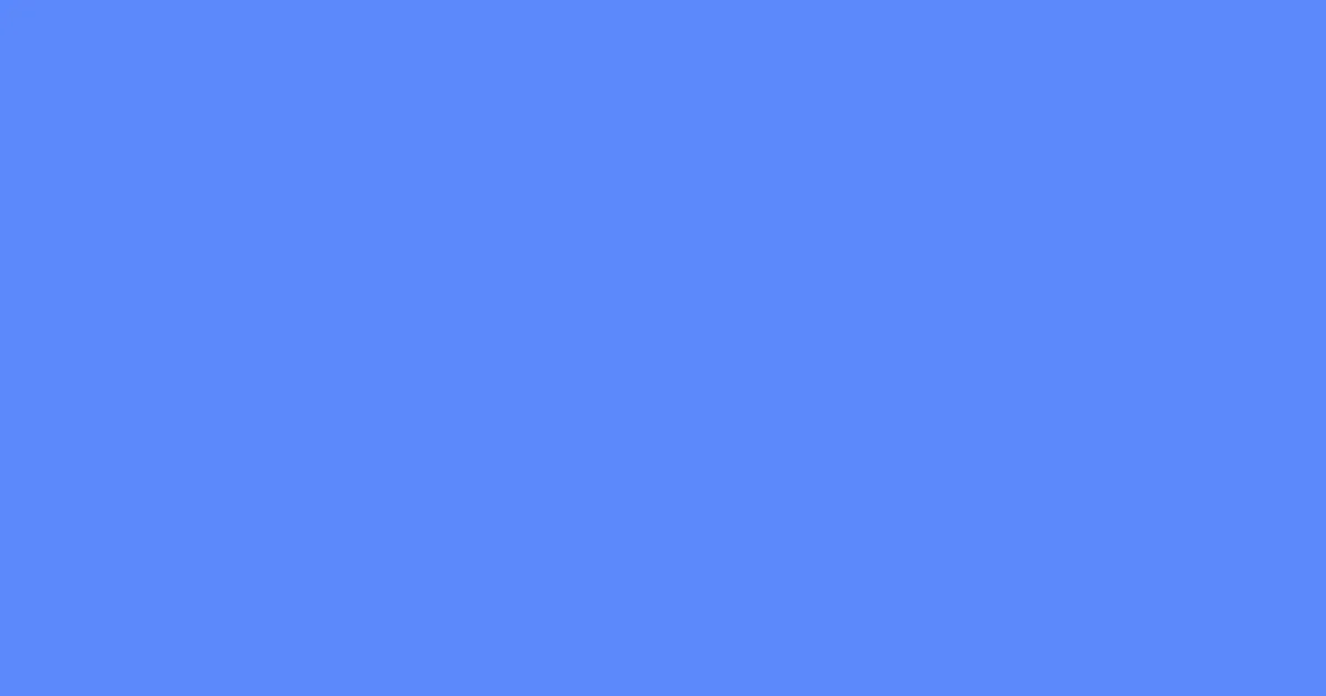 #5c88fc blueberry color image