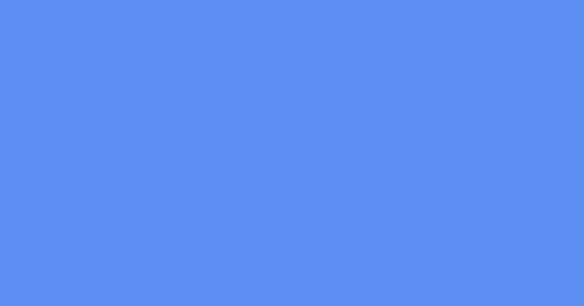 5c8ef1 - Cornflower Blue Color Informations