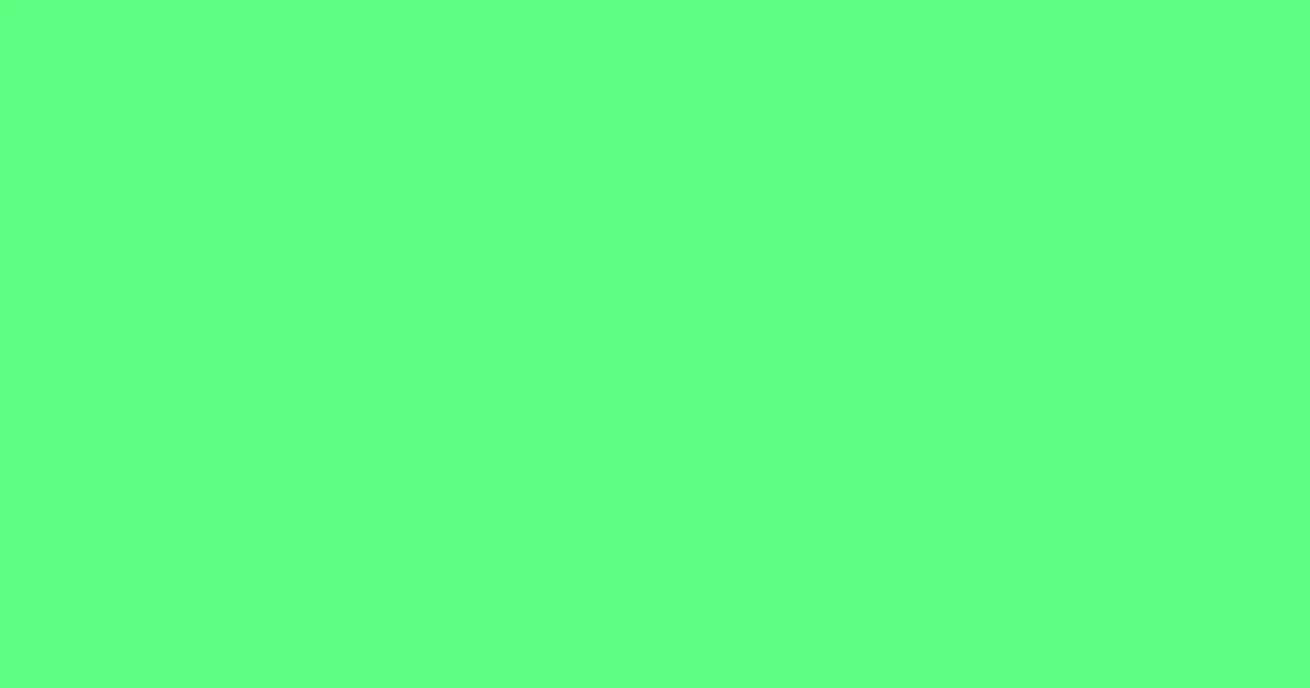 #5cff81 screamin' green color image