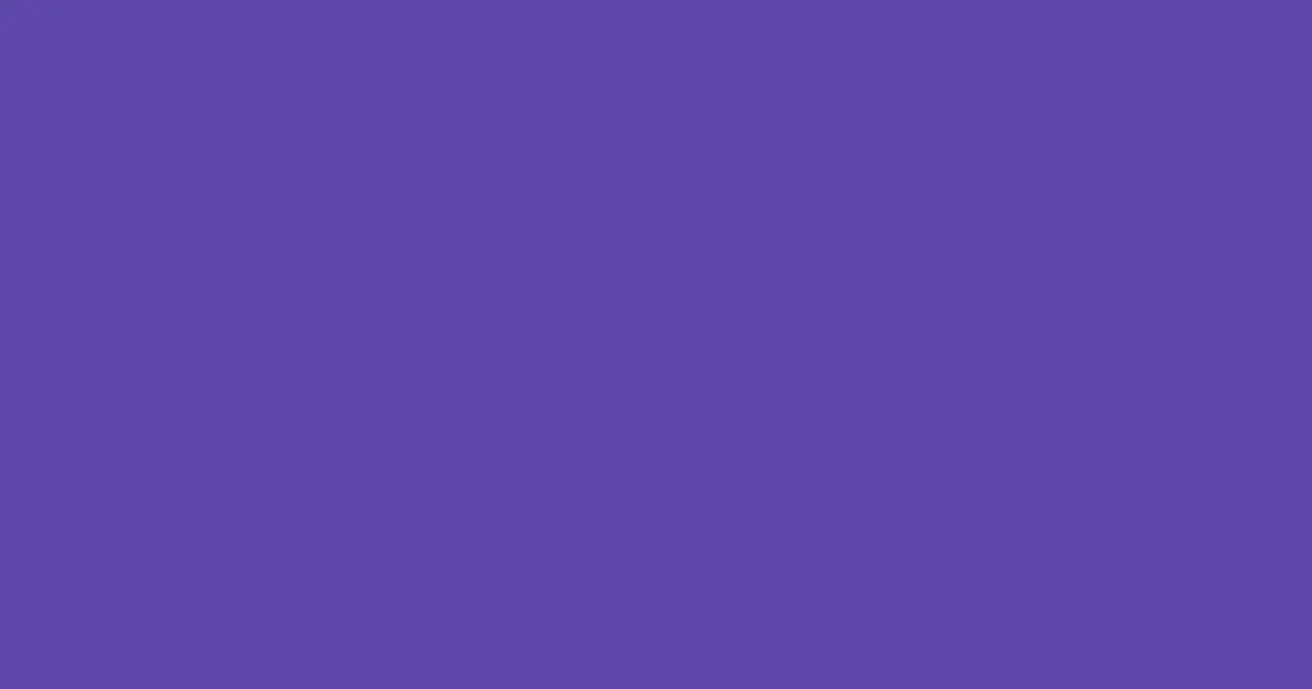 #5d48ab plump purple color image