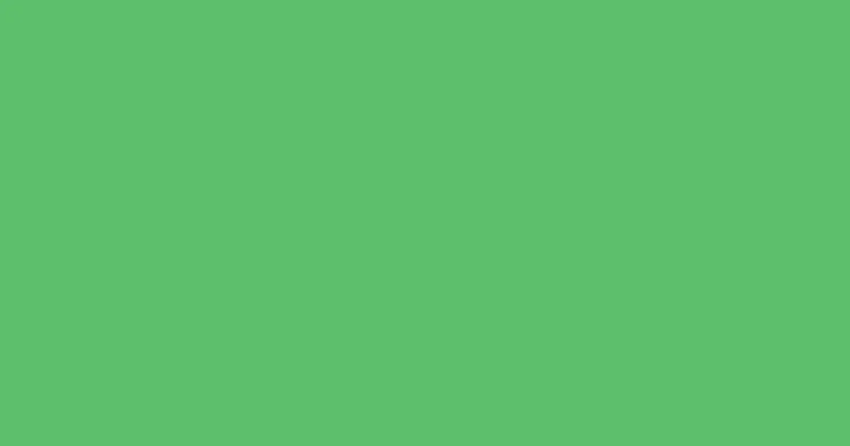 #5dc06d fern color image