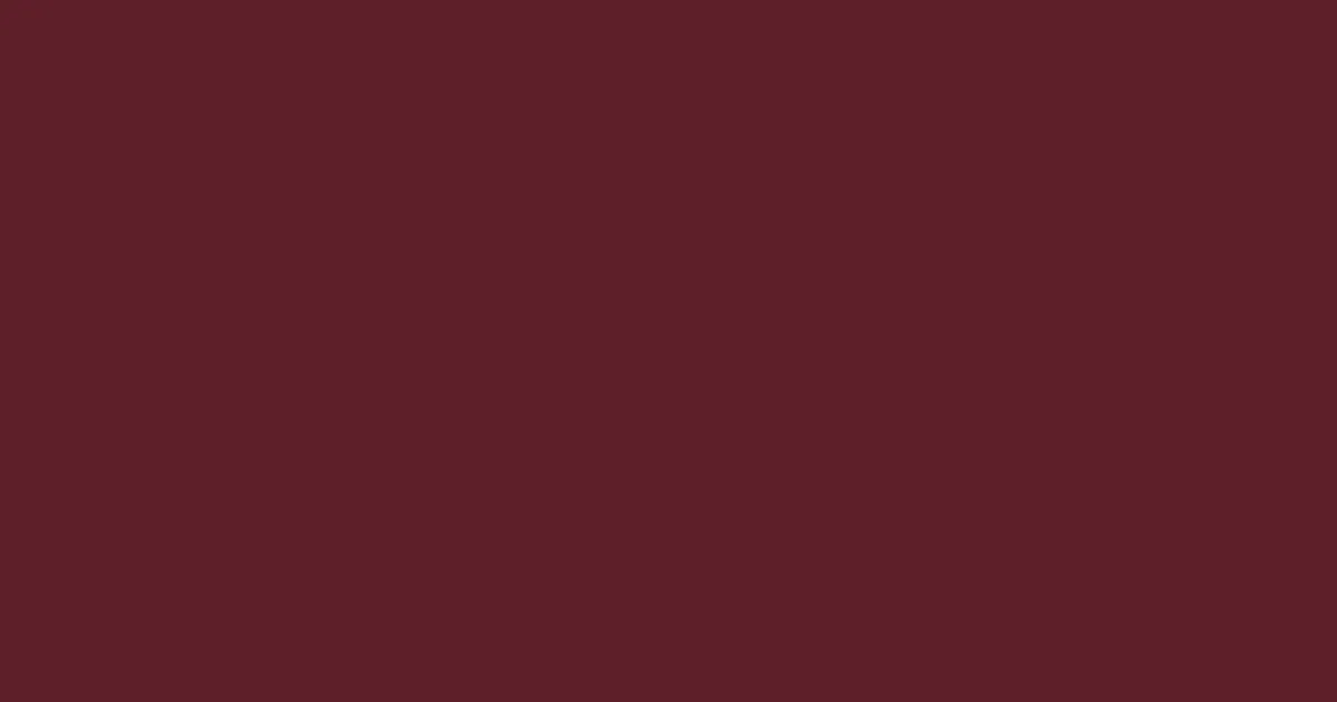 #5e1f28 wine berry color image