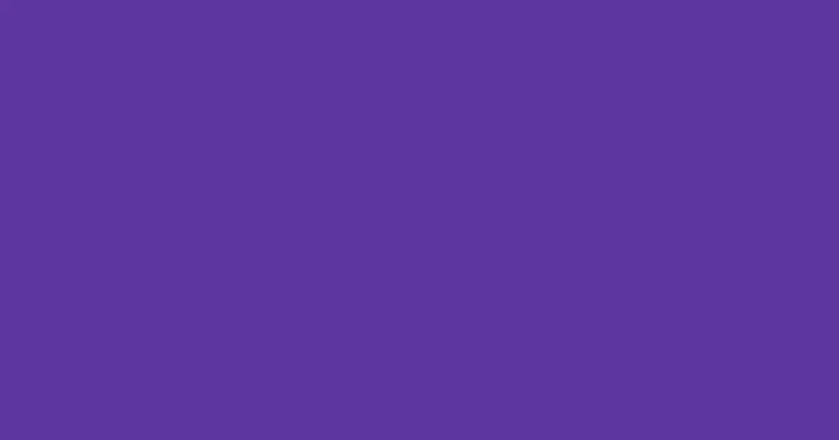 #5e369f royal purple color image