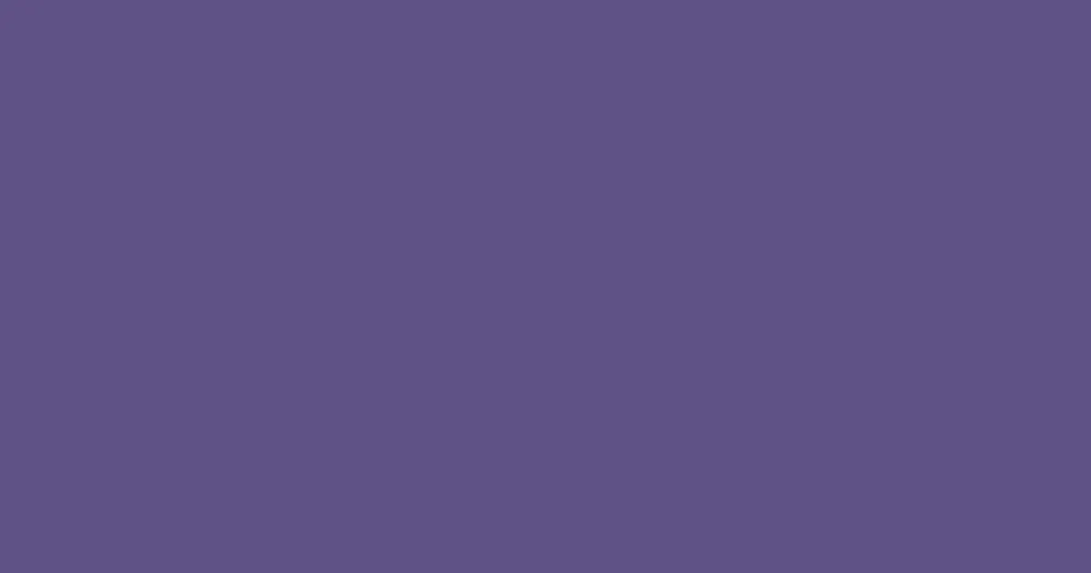 #5e5286 amethyst color image