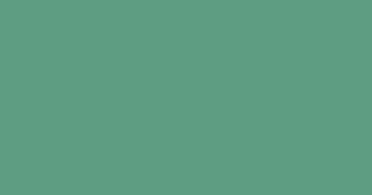 #5e9d81 shiny shamrock color image