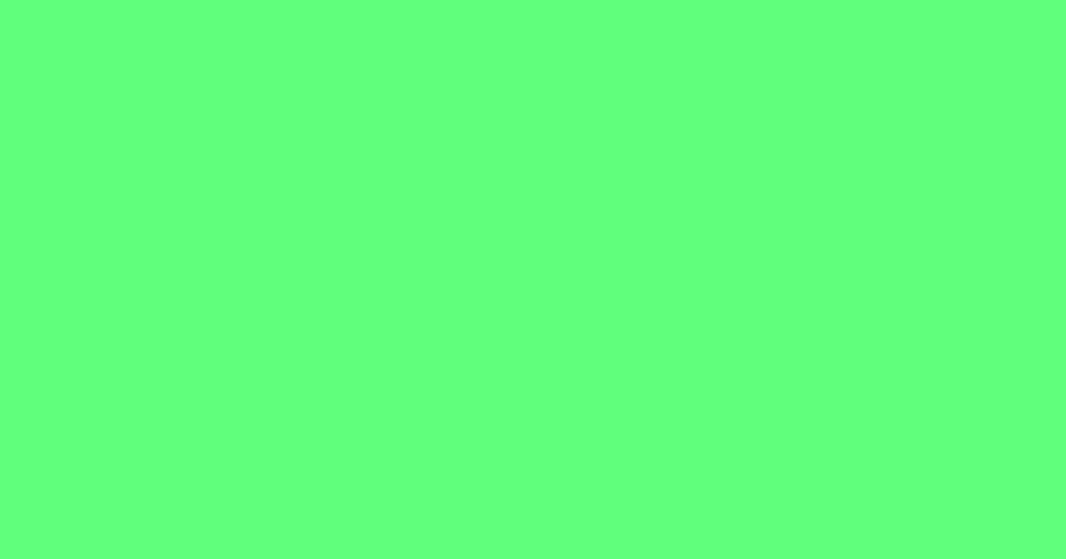 #5eff7b screamin' green color image