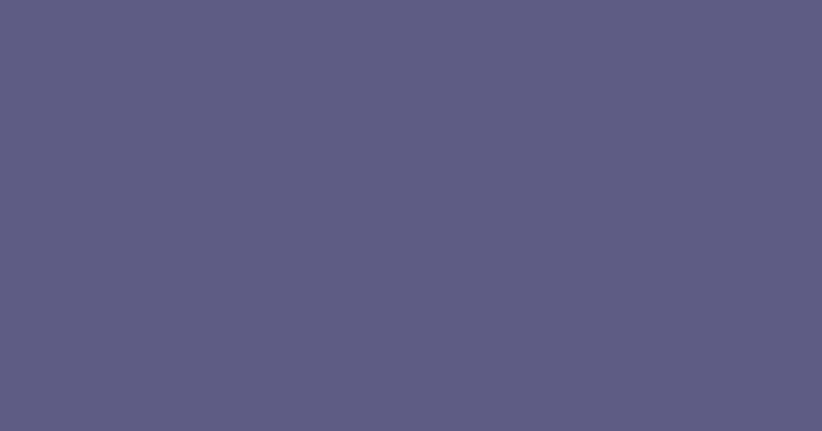 #5f5c86 amethyst color image