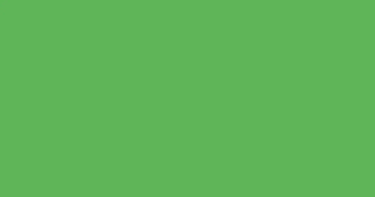 #5fb457 fern color image