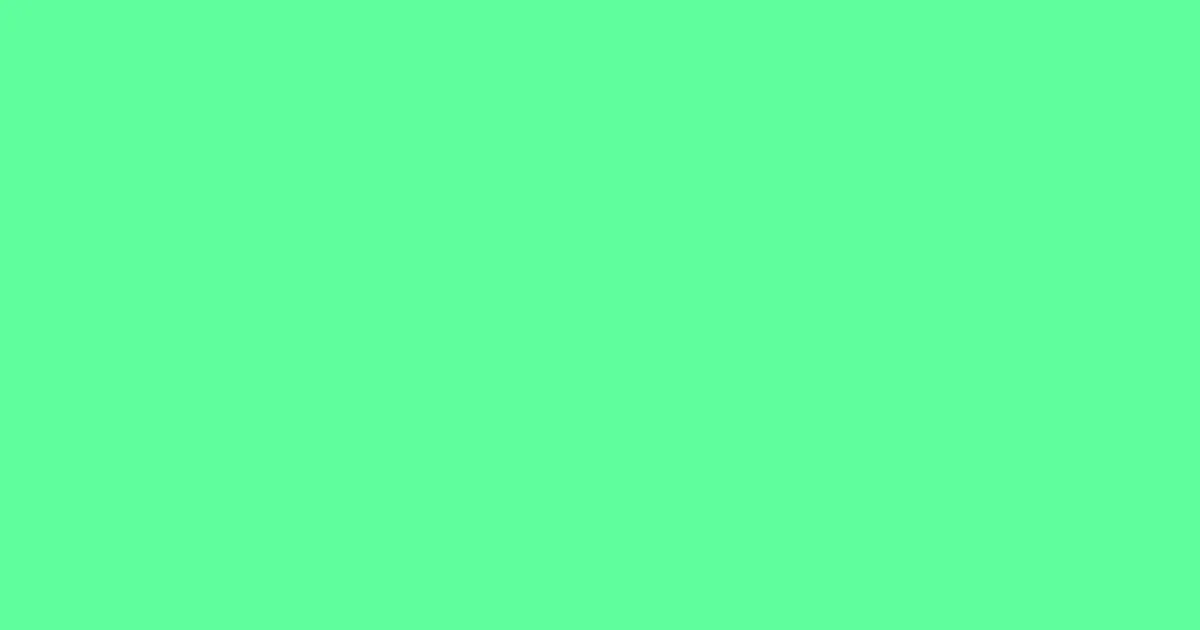 #5ffe9e screamin green color image