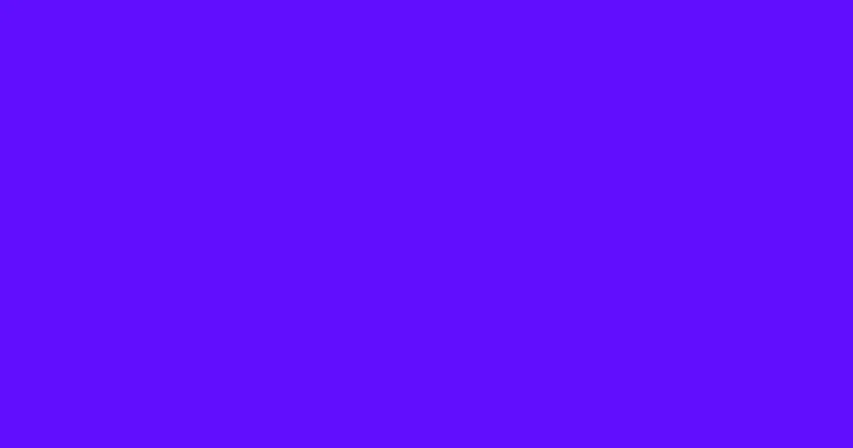 #600fff electric violet color image