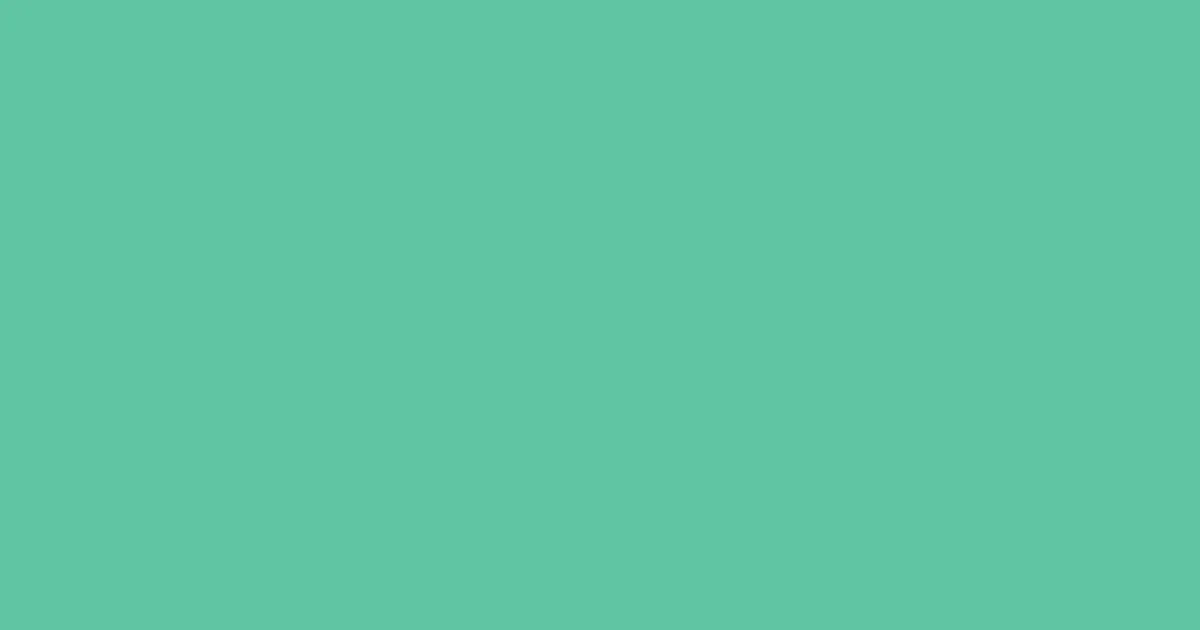 #60c5a4 ocean green pearl color image