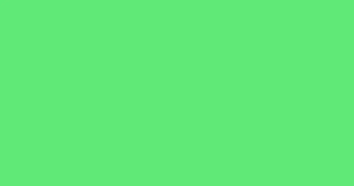 #60ea76 pastel green color image