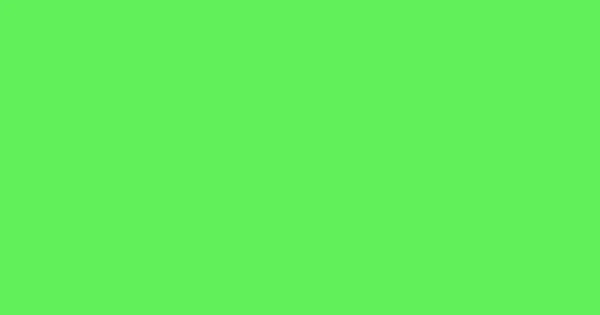 #61f15a screamin' green color image
