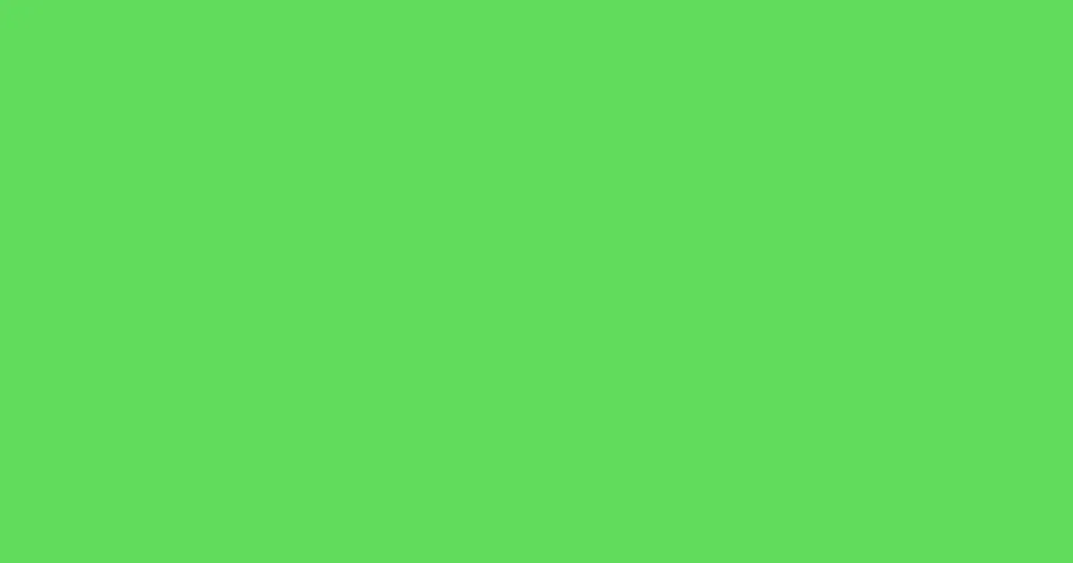 #62dc5d pastel green color image
