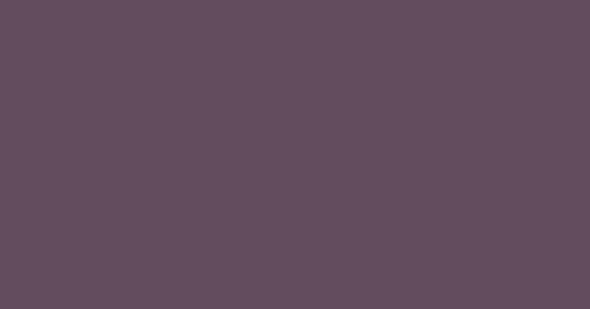 #634b5d eggplant color image