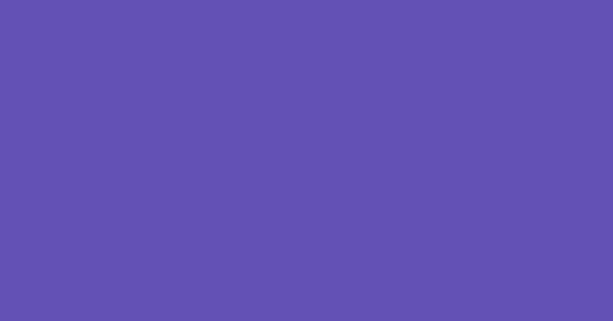 #6351b5 blue violet color image