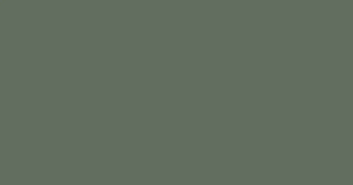 #636e5e willow grove color image